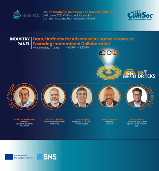 Industrial Panel at IEEE ICC 2025: “Data Platforms for Advanced AI-native Networks”